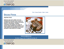 Tablet Screenshot of docesfinos.tripod.com
