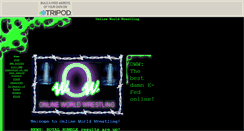 Desktop Screenshot of onlineworldwrestling.tripod.com