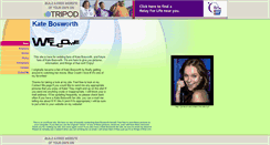 Desktop Screenshot of katebosworth.tripod.com
