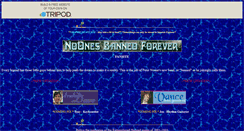 Desktop Screenshot of nobanned.tripod.com