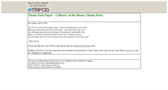 Desktop Screenshot of disneypaper.tripod.com