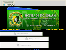 Tablet Screenshot of escueladestorosario.tripod.com