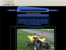Tablet Screenshot of crazycustomquads.tripod.com
