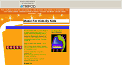 Desktop Screenshot of musicforkidsbykids.tripod.com