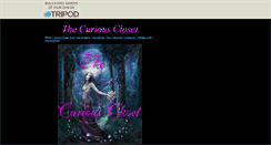 Desktop Screenshot of curiouscloset.tripod.com