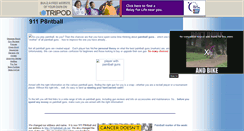 Desktop Screenshot of 911paintball.tripod.com