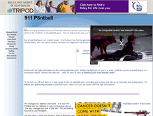 Tablet Screenshot of 911paintball.tripod.com