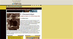 Desktop Screenshot of e-etnomusicologia.tripod.com