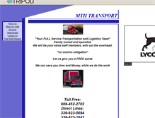 Tablet Screenshot of mthtransport27288.tripod.com