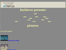Tablet Screenshot of jocklover.tripod.com