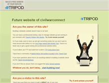 Tablet Screenshot of civilwarconnect.tripod.com