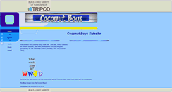 Desktop Screenshot of coconutboysca.tripod.com