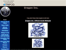 Tablet Screenshot of dragonincguild.tripod.com