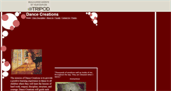 Desktop Screenshot of dancers123.tripod.com