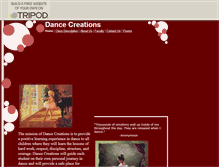 Tablet Screenshot of dancers123.tripod.com