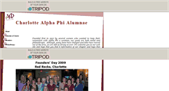 Desktop Screenshot of charlottealphaphi.tripod.com