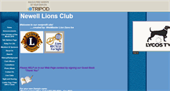 Desktop Screenshot of lionwv.tripod.com