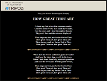 Tablet Screenshot of espoir100.tripod.com