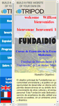 Mobile Screenshot of fundaidiomasmerida.tripod.com
