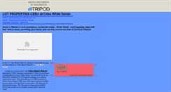 Desktop Screenshot of cebuwhitesands.tripod.com
