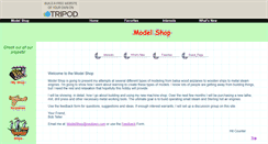 Desktop Screenshot of modelshop.tripod.com
