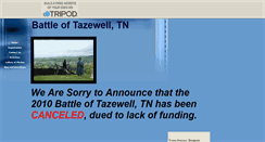 Desktop Screenshot of battleoftazewelltn.tripod.com