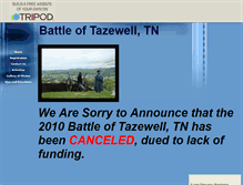 Tablet Screenshot of battleoftazewelltn.tripod.com
