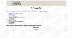Desktop Screenshot of aperfectfitinc.tripod.com