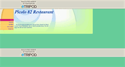 Desktop Screenshot of picolorestaurant.tripod.com