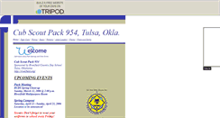 Desktop Screenshot of pack954.tripod.com