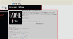 Desktop Screenshot of gnomefilms.tripod.com