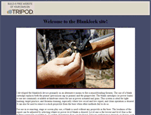 Tablet Screenshot of blanklock.tripod.com