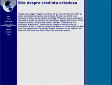 Tablet Screenshot of crestinismul-ortodox.tripod.com
