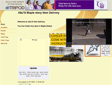 Tablet Screenshot of alexw95.tripod.com