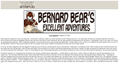 Desktop Screenshot of bernardbear.tripod.com