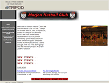 Tablet Screenshot of marjonnetball.tripod.com