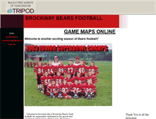 Tablet Screenshot of bearsfootball.tripod.com