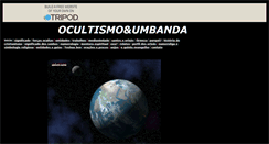 Desktop Screenshot of ocultismo-umbanda.tripod.com