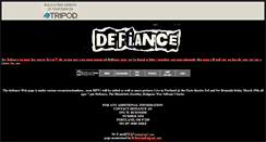 Desktop Screenshot of defiance82.tripod.com