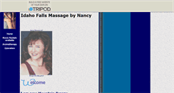 Desktop Screenshot of massage-by-nancy.tripod.com