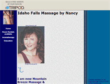 Tablet Screenshot of massage-by-nancy.tripod.com