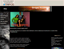 Tablet Screenshot of grupo-promesa.tripod.com