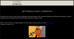 Desktop Screenshot of jennycarrington.tripod.com