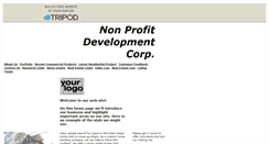 Desktop Screenshot of nonprofitdevelopment.tripod.com