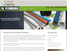 Tablet Screenshot of palmbeachplumbing.tripod.com