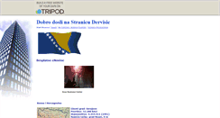 Desktop Screenshot of dervisic.tripod.com