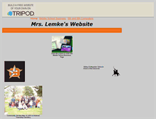 Tablet Screenshot of dlemke51249.tripod.com