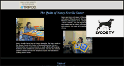 Desktop Screenshot of nancysartor.tripod.com
