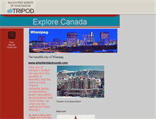 Tablet Screenshot of explorecanada.tripod.com