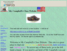 Tablet Screenshot of campbellares.tripod.com